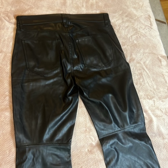 🌟HOST PICK🌟 Gap Faux Leather Pants like new! Petite 29 or 8. - Picture 11 of 12